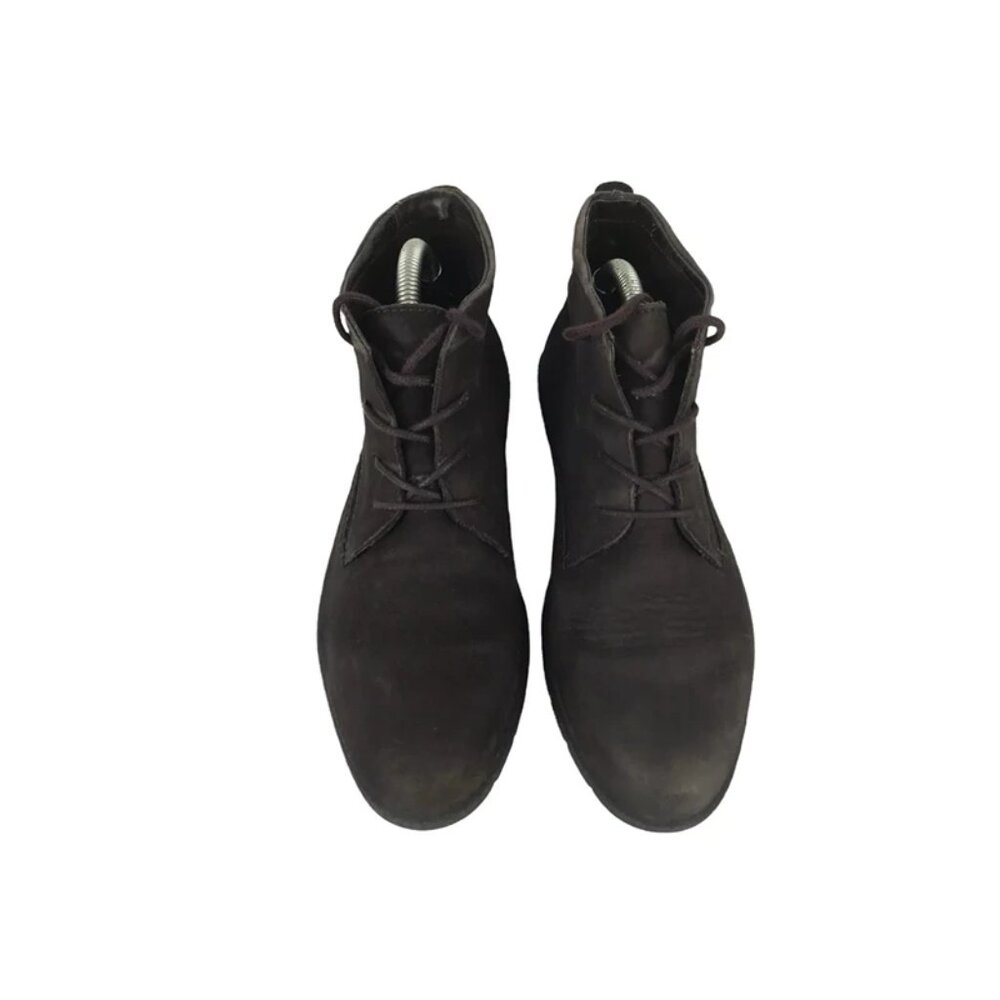 Ecco Womens Choice Dark Brown Lace Up Ankle Chukka Boots Size US 6.5 - Picture 6 of 9